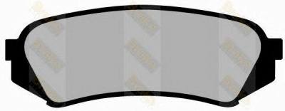 BRAKE ENGINEERING pa1410 -  Комплект тормозных колодок, дисковый тормоз